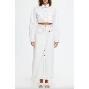 ACLER Amesbury Skirt in Ivory